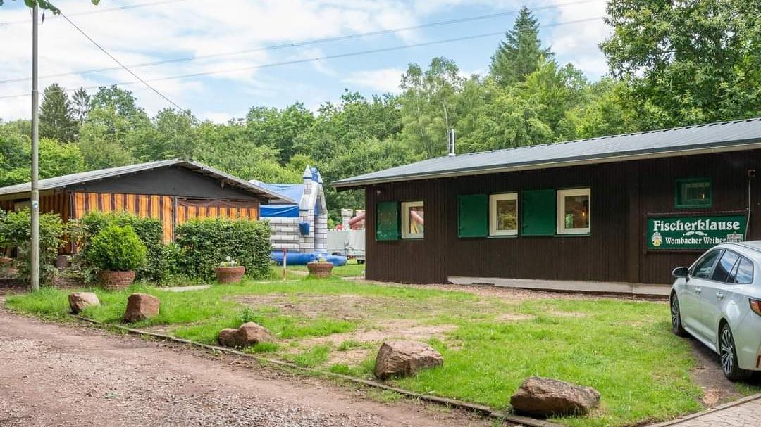 Fischerhütte am Wombacher Weiher, Am Mühlwald in Sankt Ingbert