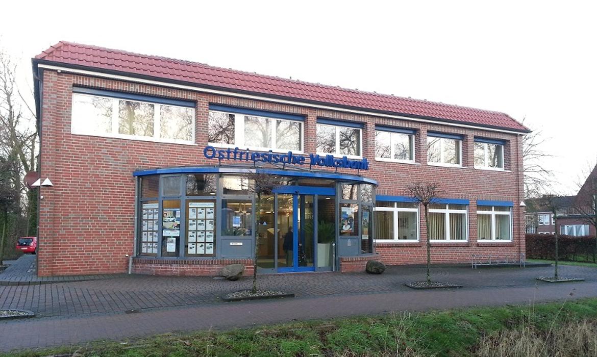 Ostfriesische Volksbank eG - Geschäftsstelle Pewsum, Manningastraße in Krummhörn