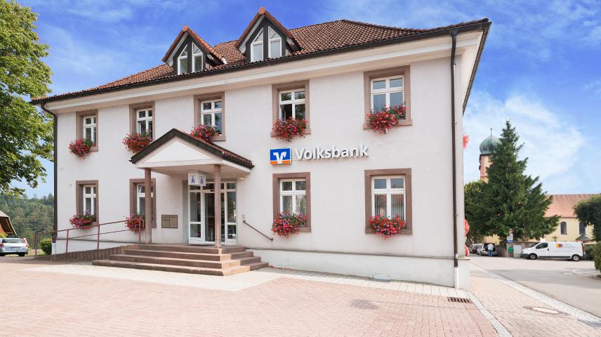 Volksbank Freiburg eG, Beratungsbüro St. Märgen, Wagensteigstraße in St. Märgen