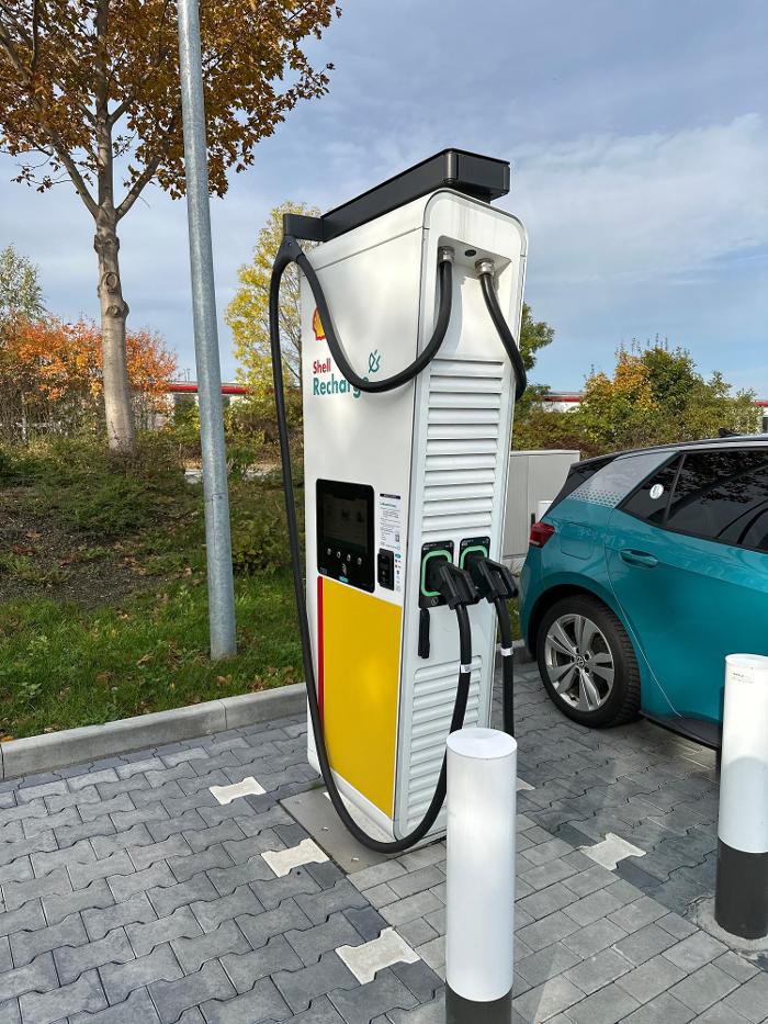 Shell Recharge Charging Station, Gewerbegebiet Nord in Mildenau