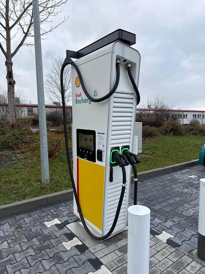 Shell Recharge Charging Station, Gewerbegebiet Nord in Mildenau