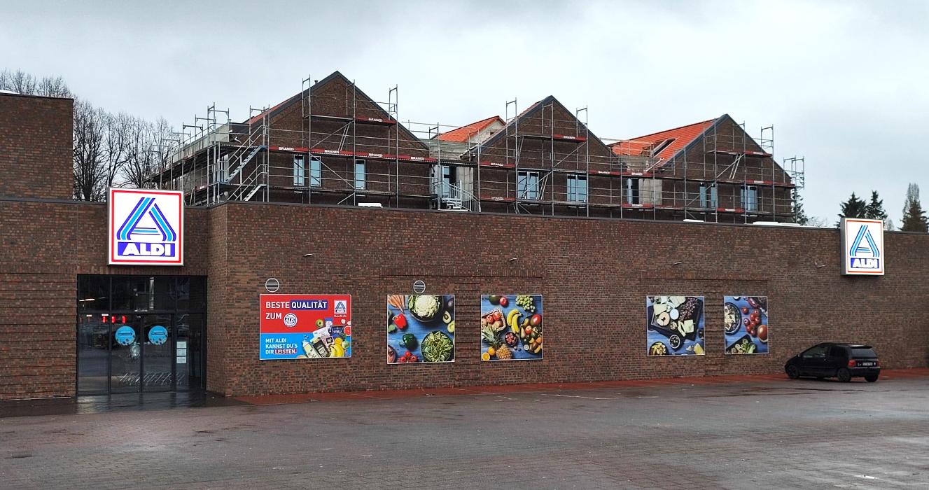 ALDI Nord, Poppenbüttler Hauptstraße in Hamburg