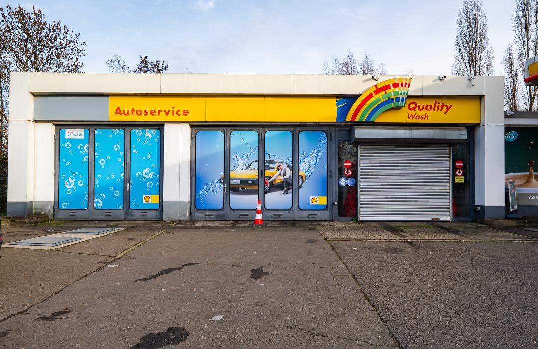 Shell Recharge Charging Station, Karolingerstraße in Völklingen