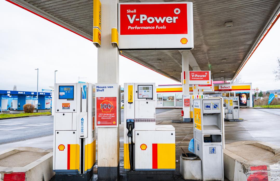 Shell Recharge Charging Station, Rasselsteinstraße in Andernach