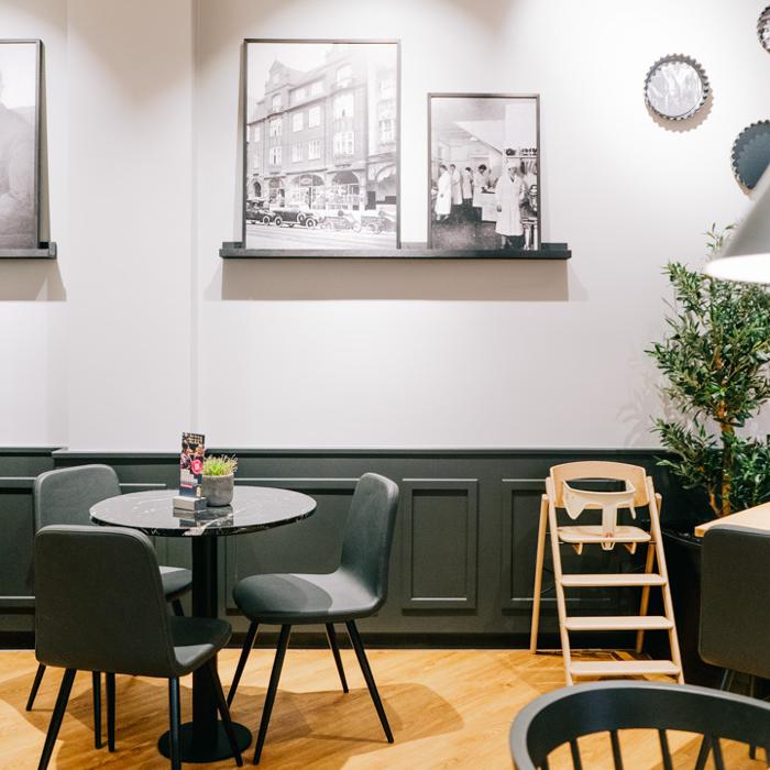 Junge Die Bäckerei., Nobelstraße in Rostock