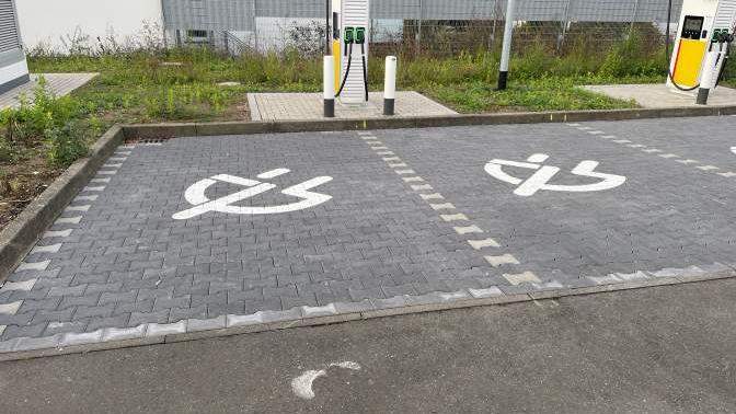 Shell Recharge Charging Station, Hermann-Bopp-Straße in Ingelheim am Rhein