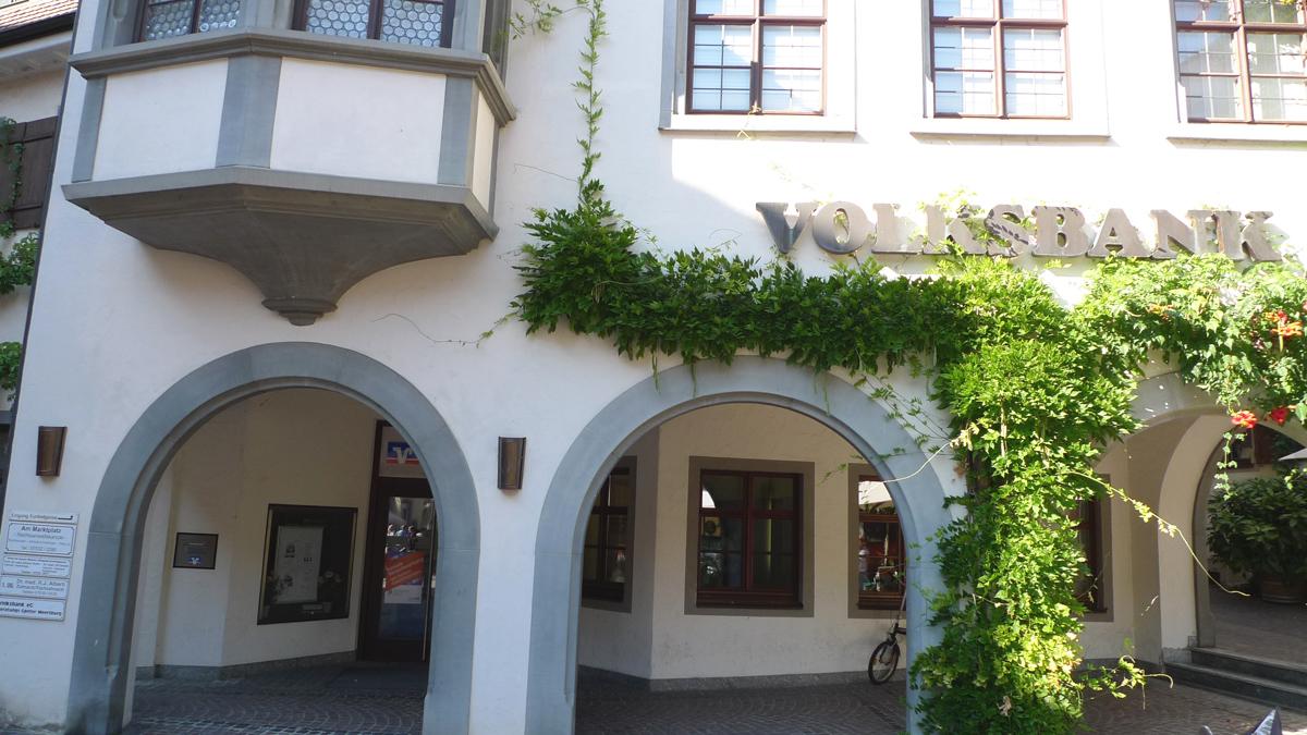 Volksbank Überlingen Filiale Meersburg, Marktplatz in Meersburg