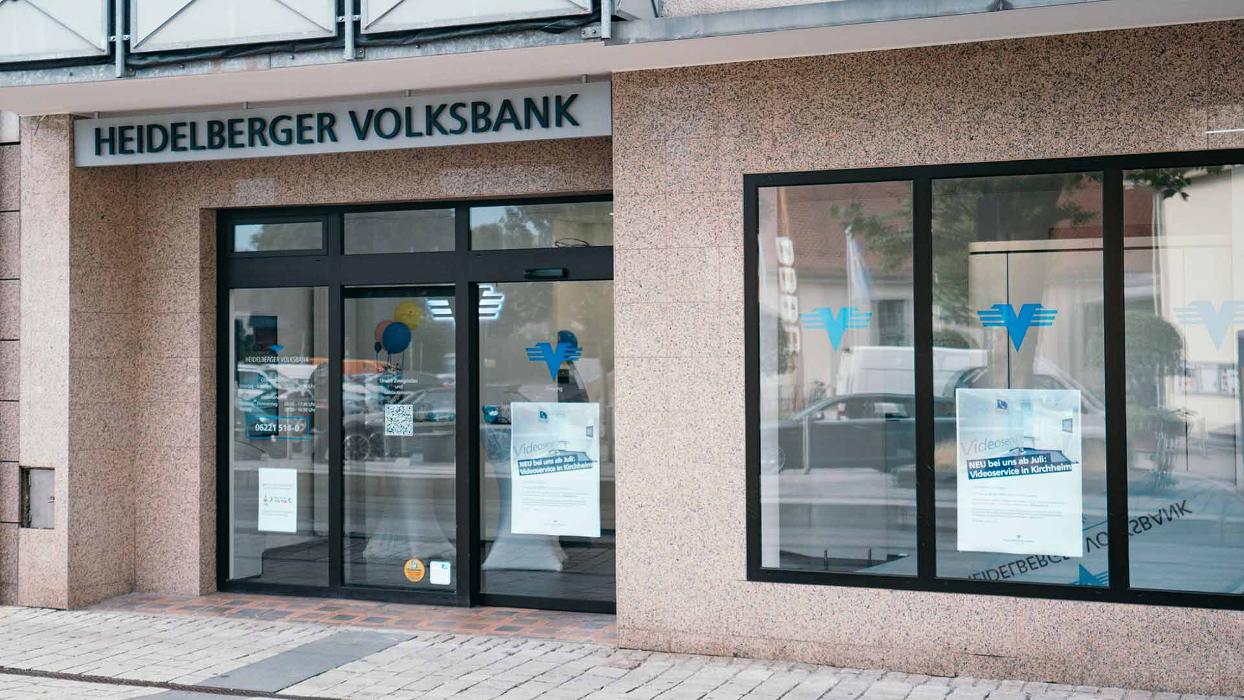 Volksbank Heidelberg-Neckartal eG, SB-Zweigstelle Kirchheim, Schwetzinger Straße in Heidelberg
