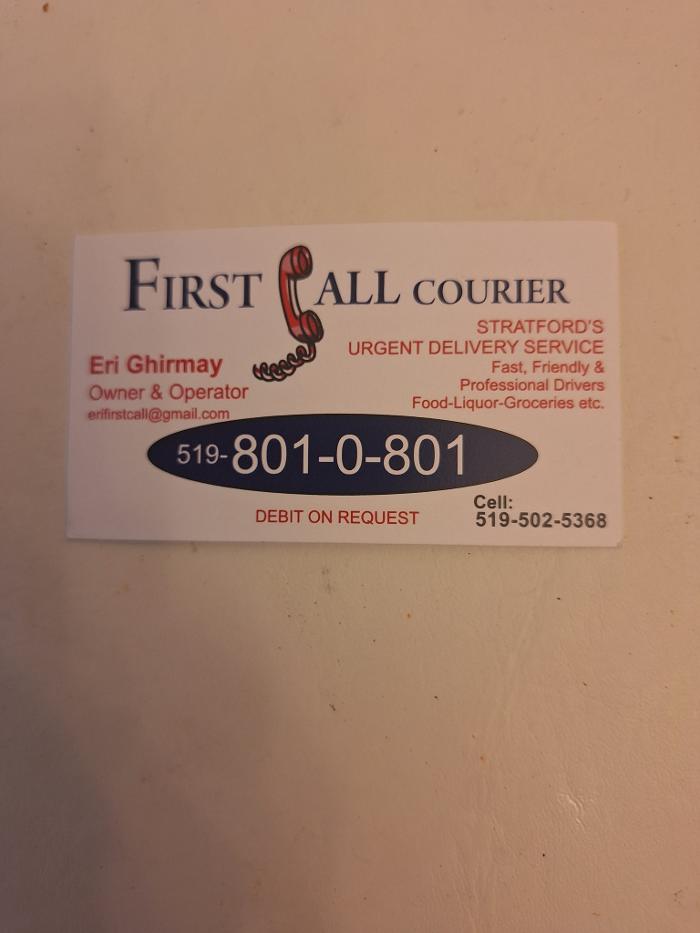 First Call Courier