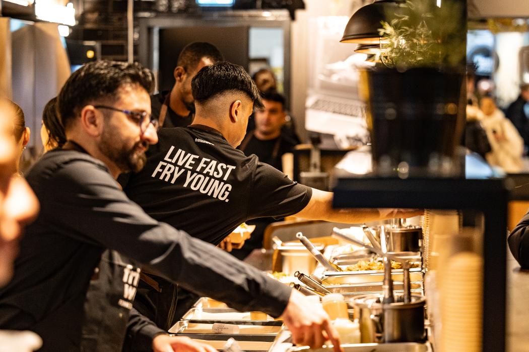 Frittenwerk Outletcity Metzingen, Hugo-Boss-Platz in Metzingen