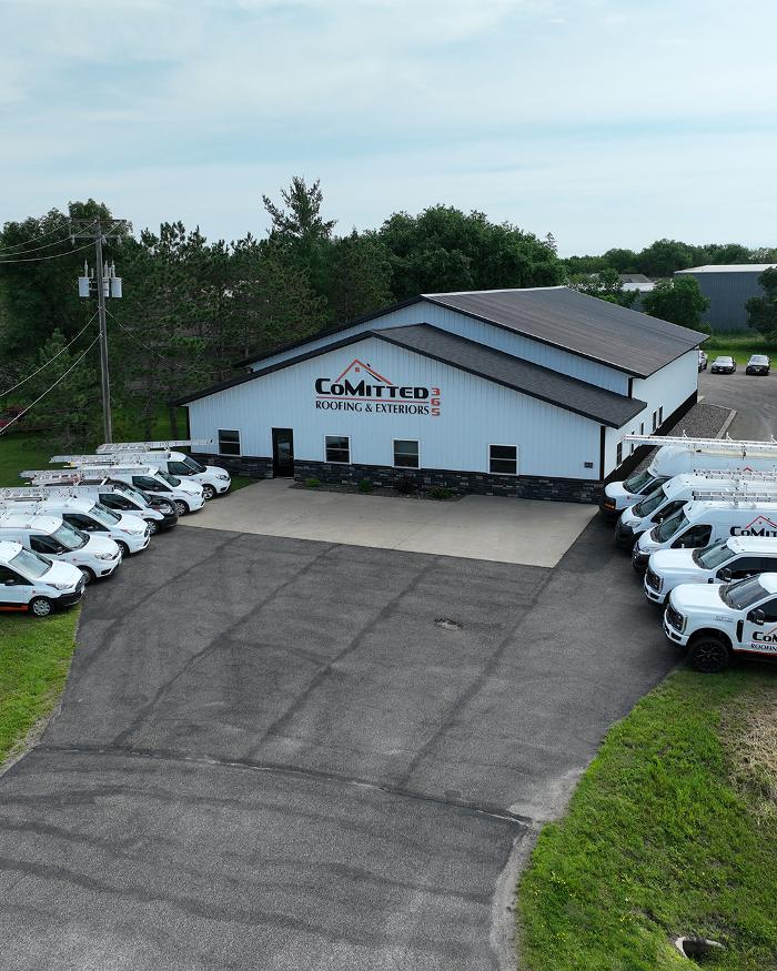 Comitted 365 Roofing &amp; Exteriors-Central MN Logo