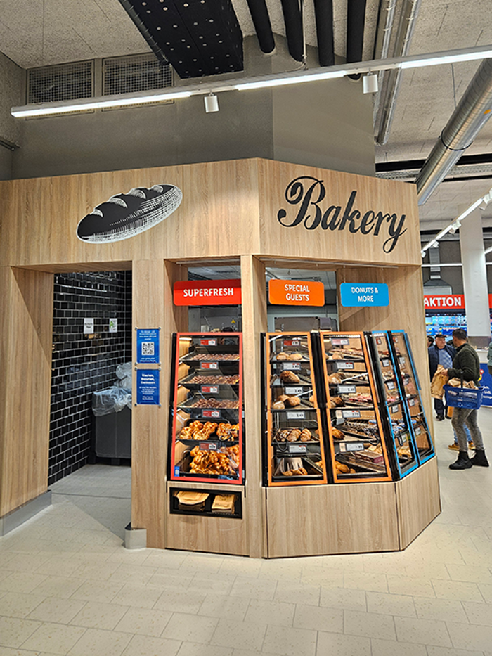 Lidl Schweiz, Hügsamstrasse in Samstagern