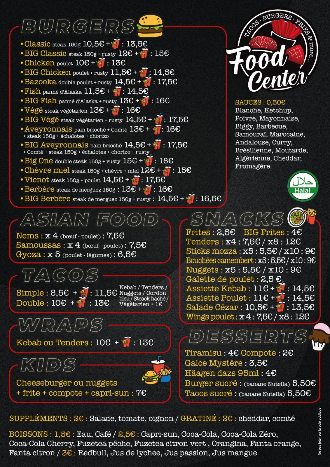 Food Center restaurant