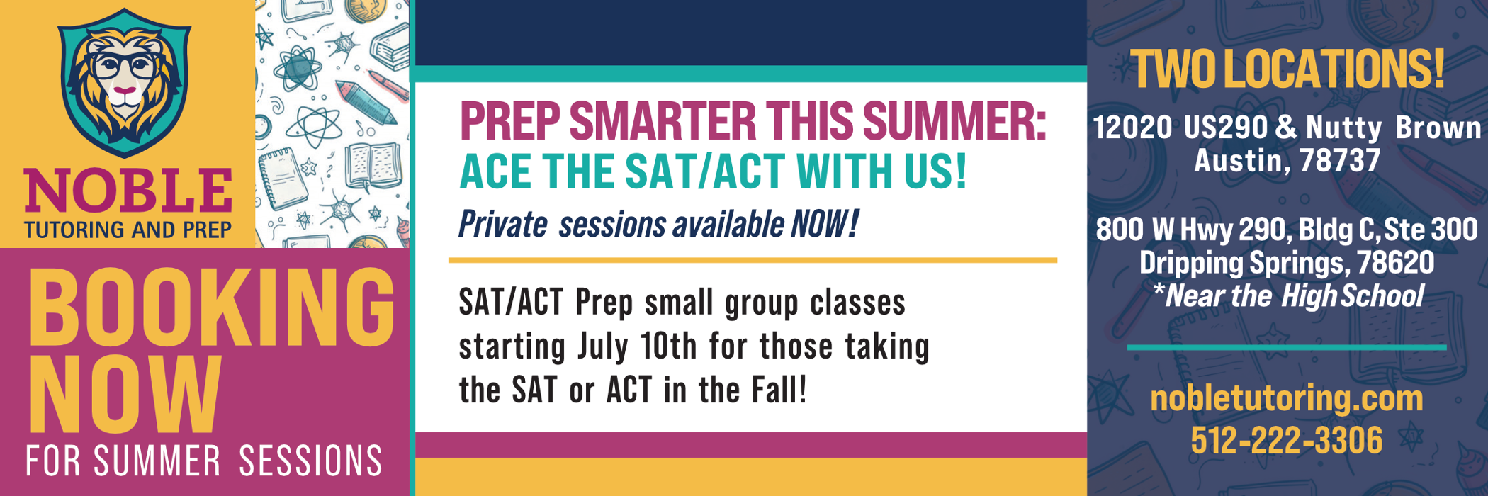 Noble Tutoring and Prep Image