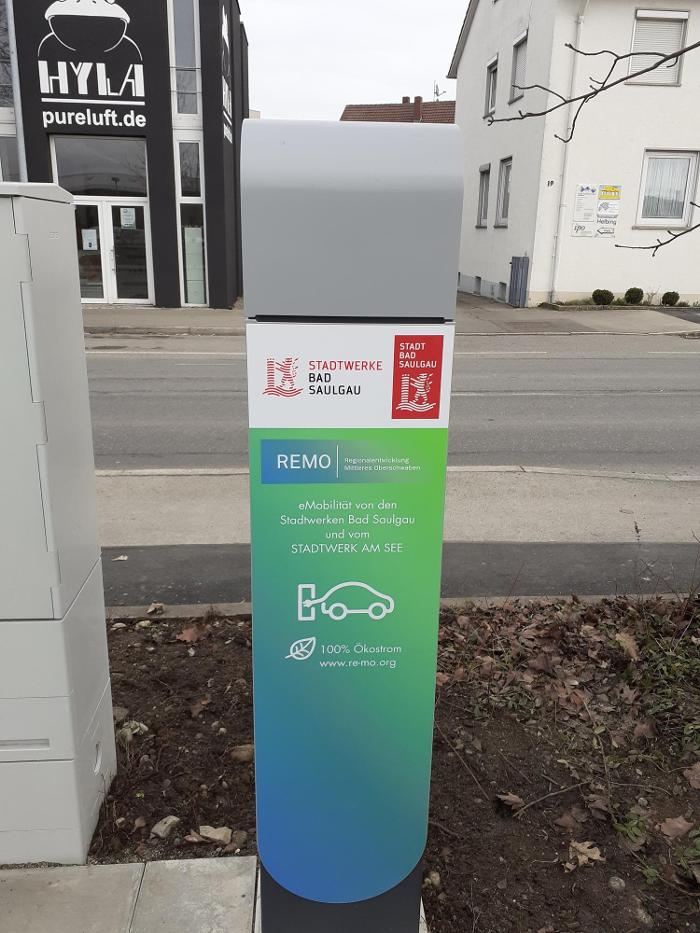 STADTWERK AM SEE Charging Station, Karlstraße in Bad Saulgau