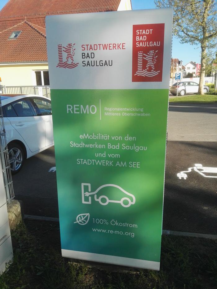 STADTWERK AM SEE Charging Station, Moosheimer Straße in Bad Saulgau