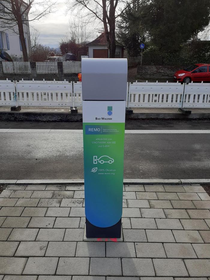STADTWERK AM SEE Charging Station, Bahnhof in Bad Waldsee