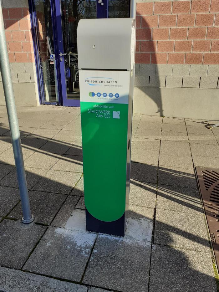 STADTWERK AM SEE Charging Station, Bahnhofplatz in Friedrichshafen