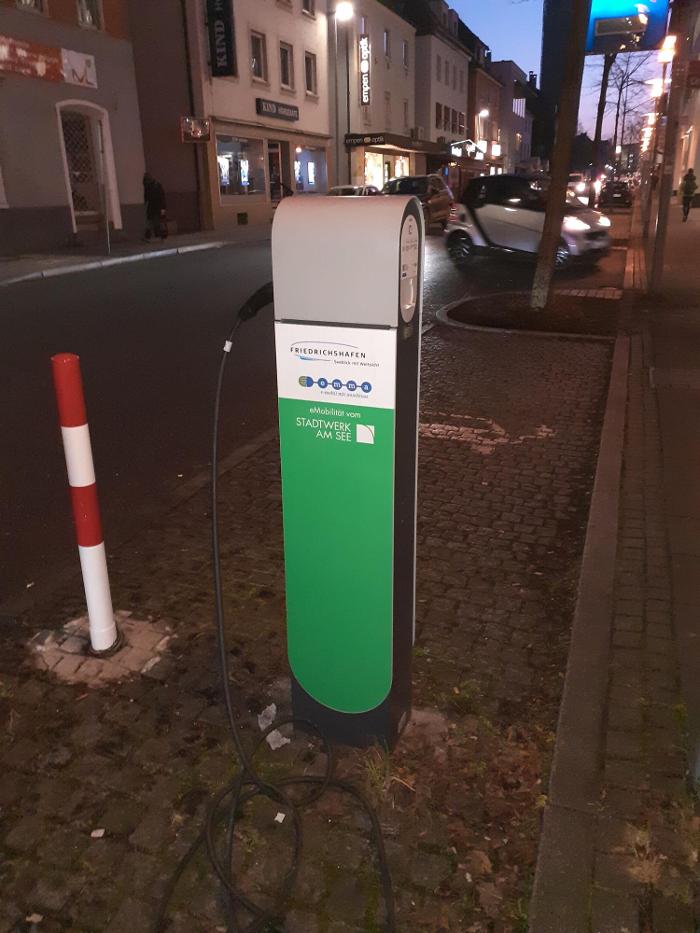 STADTWERK AM SEE Charging Station, Charlottenstraße in Friedrichshafen