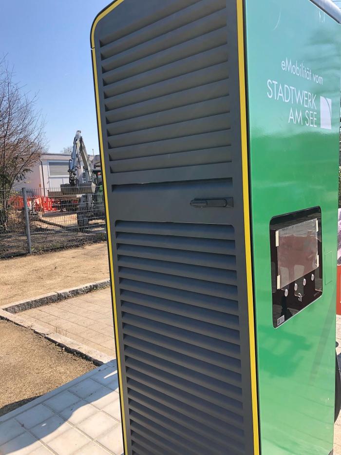 STADTWERK AM SEE Charging Station, Kornblumenstraße in Friedrichshafen