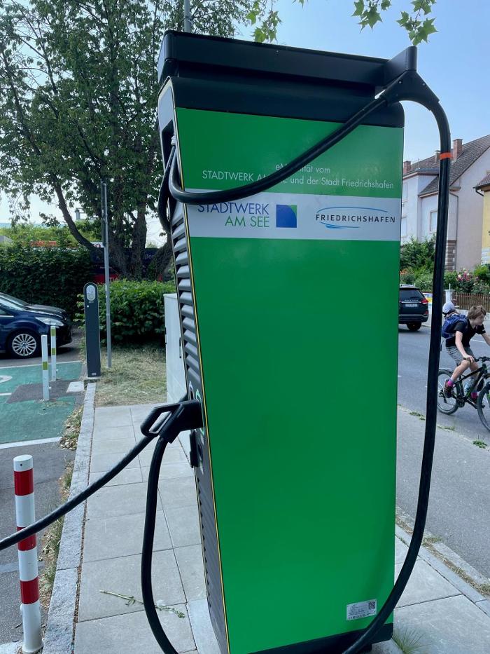STADTWERK AM SEE Charging Station, Eckenerstraße in Friedrichshafen