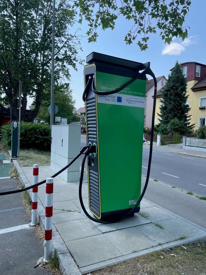 STADTWERK AM SEE Charging Station, Eckenerstraße in Friedrichshafen
