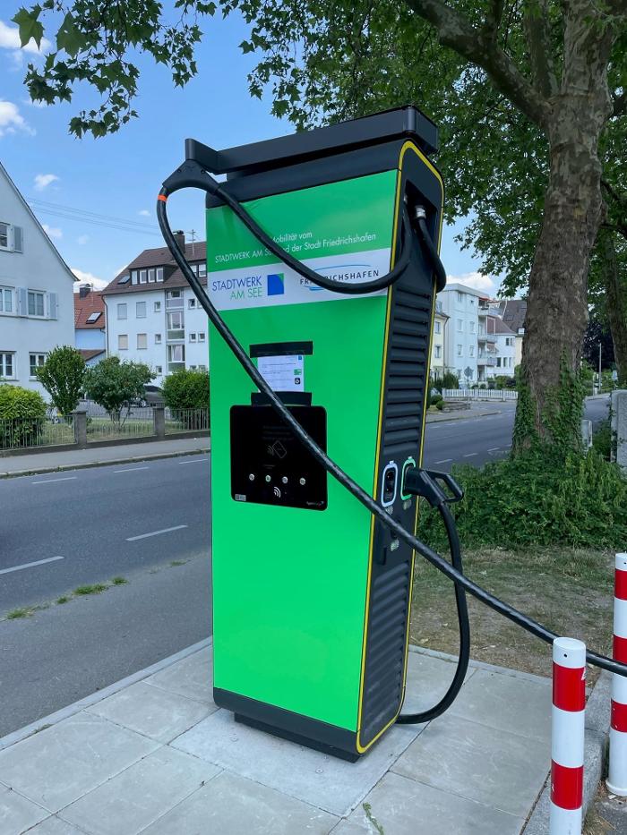 STADTWERK AM SEE Charging Station, Eckenerstraße in Friedrichshafen