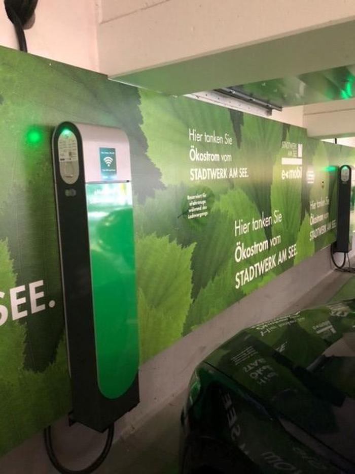 STADTWERK AM SEE Charging Station, Karlstraße in Friedrichshafen