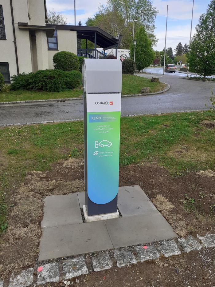 STADTWERK AM SEE Charging Station, Altshauser Straße in Ostrach