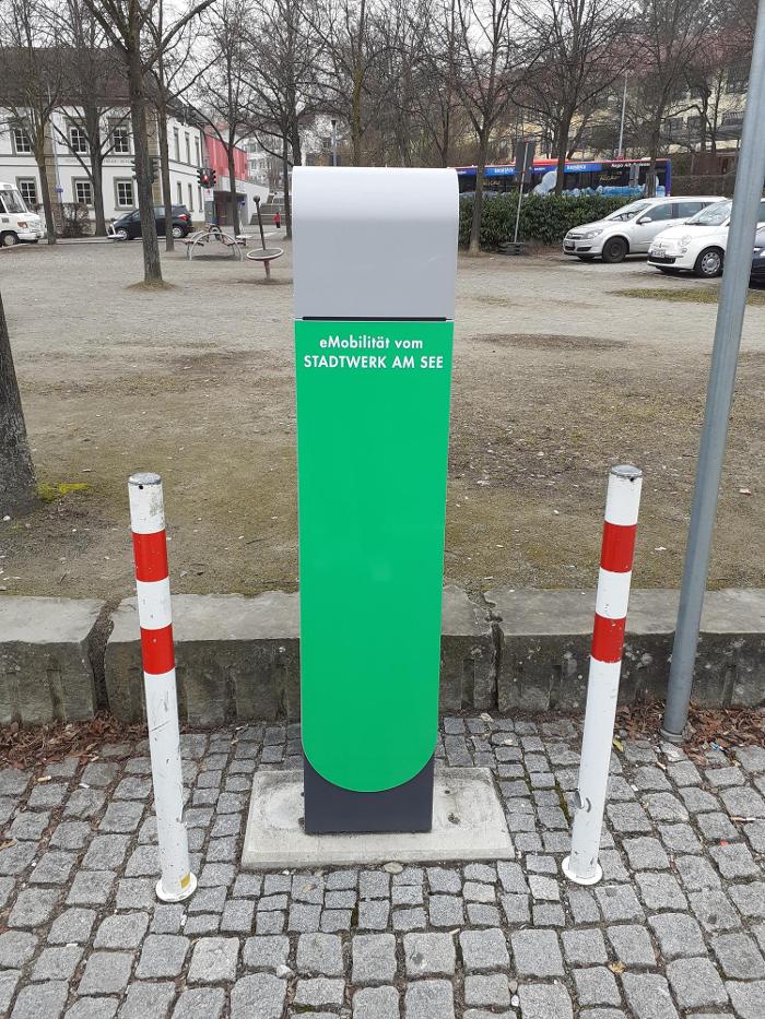 STADTWERK AM SEE Charging Station, Hizlerstraße in Überlingen