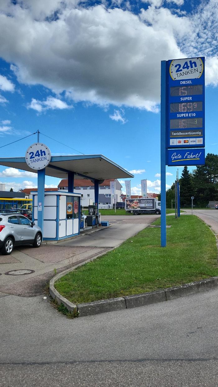 24h Tankstelle, Hofer Straße in Nördlingen