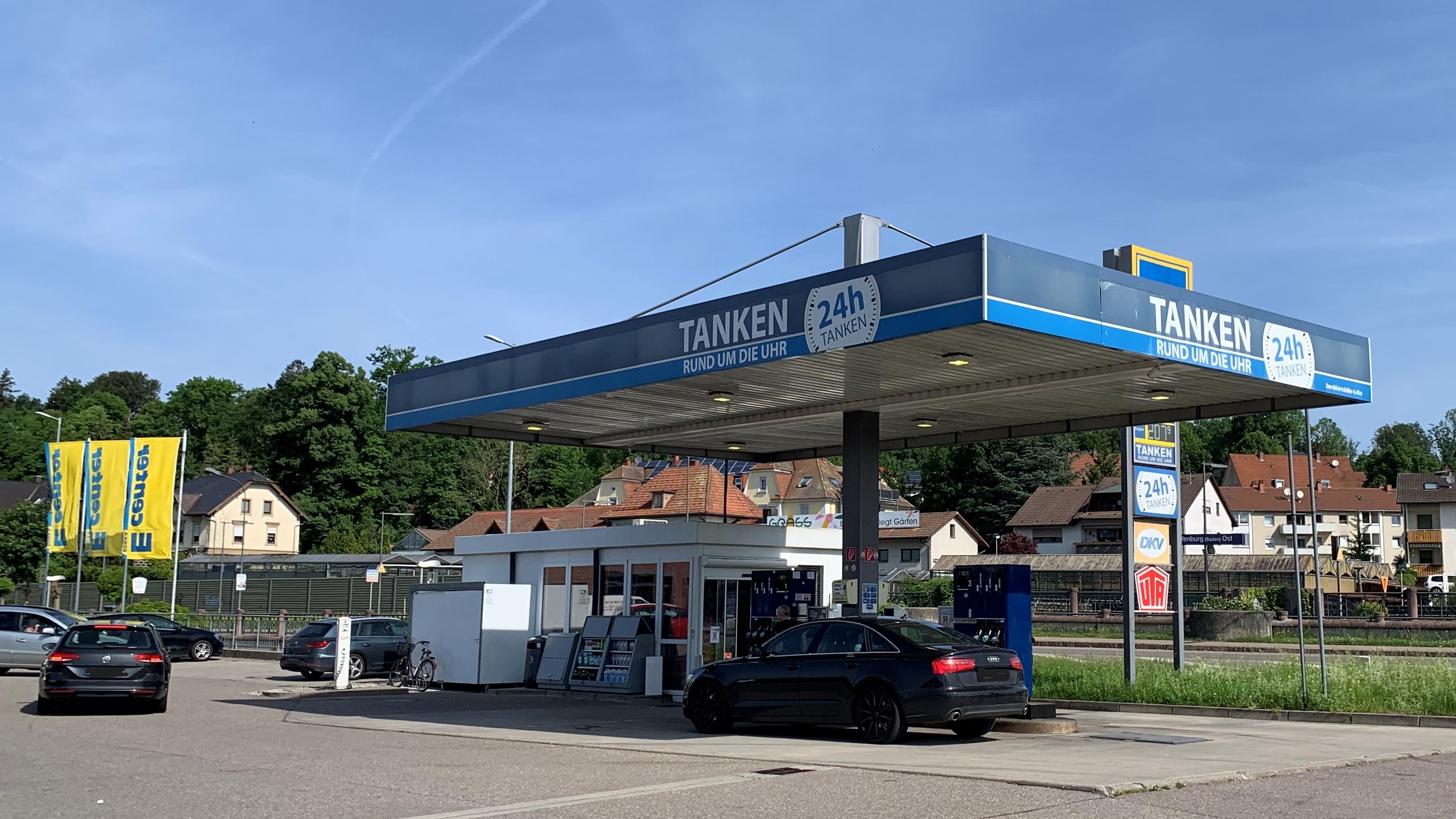 Tankstelle am E-Center, Waldshuter Straße in Laufenburg