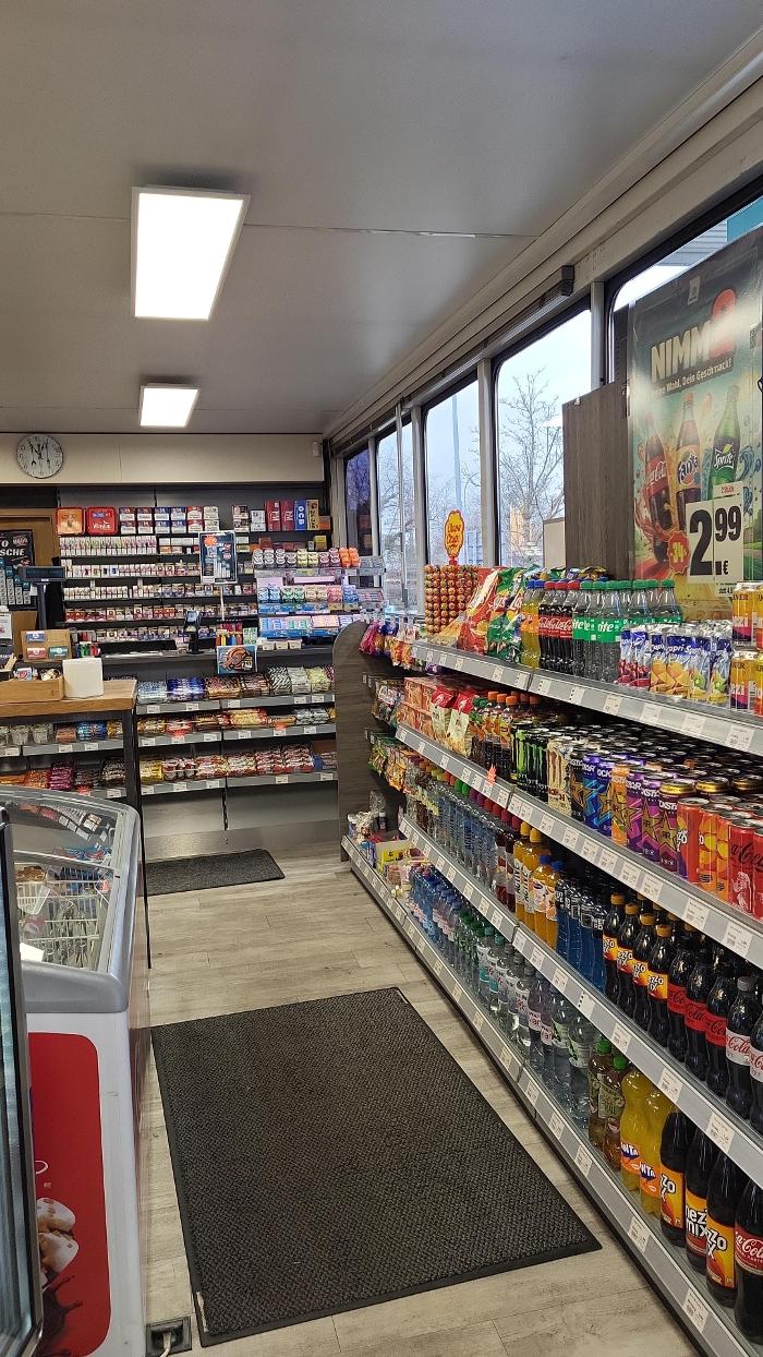 Tankstelle am E-Center, Marktbreiter Straße in Kitzingen