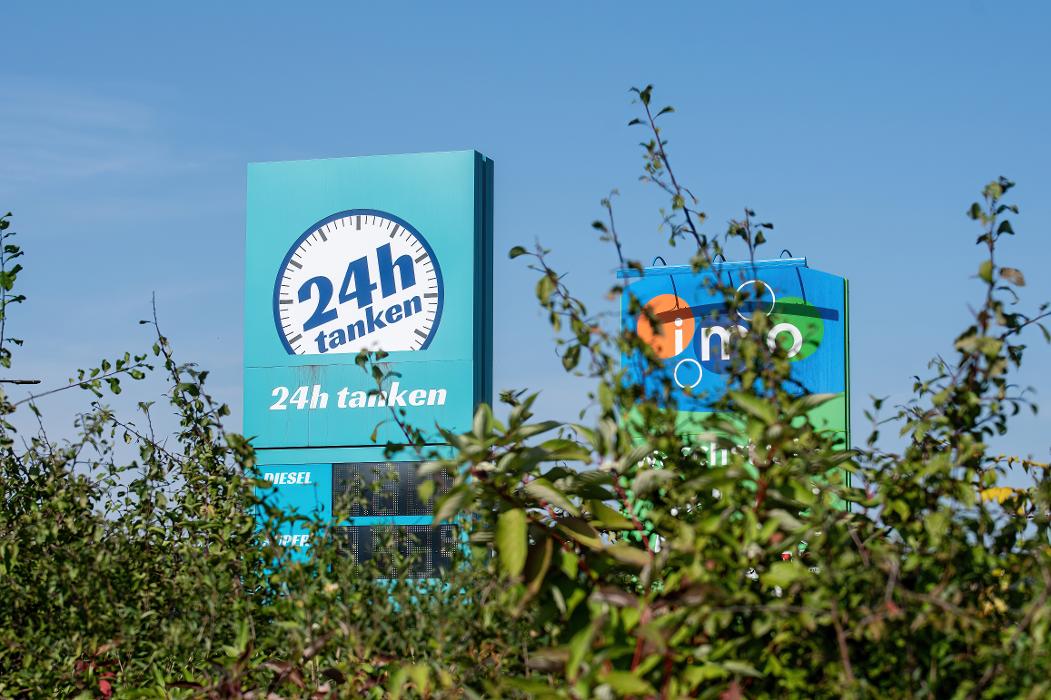 Tankstelle am Marktkauf in Saalfeld