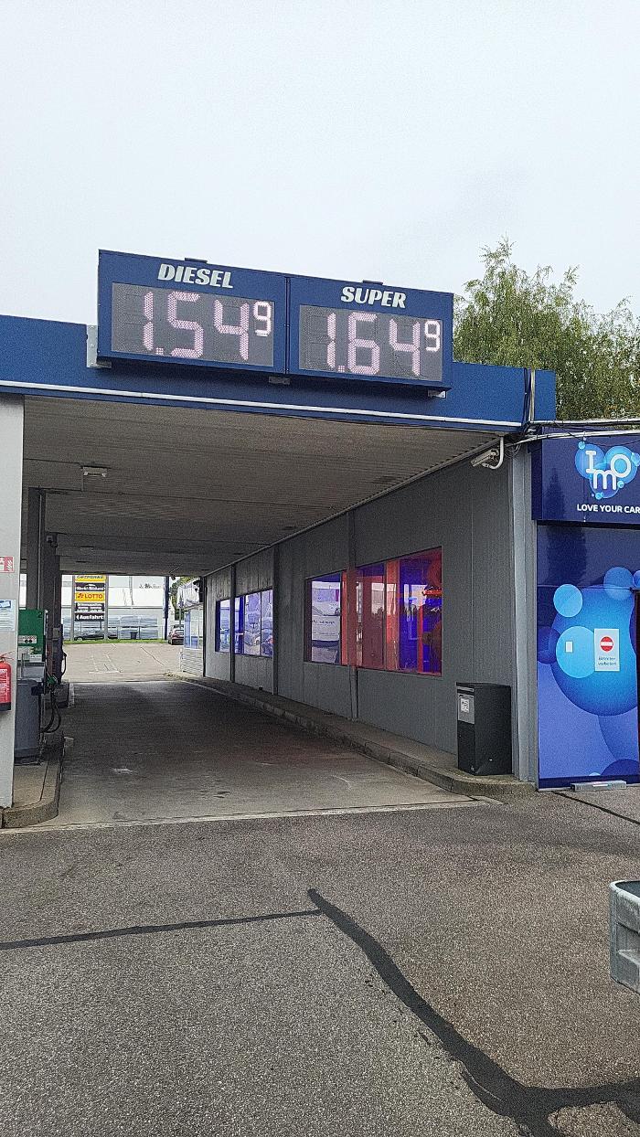 Tankstelle am E-Center, Steinbeisstraße in Eislingen Fils