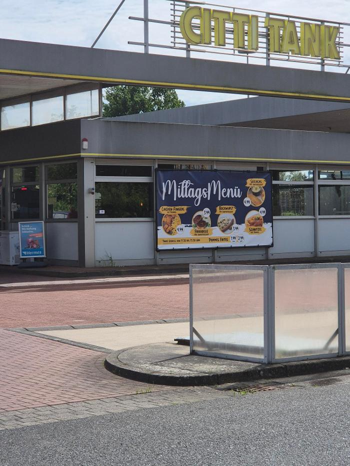CITTI Tankstelle, Rostocker Chaussee in Stralsund