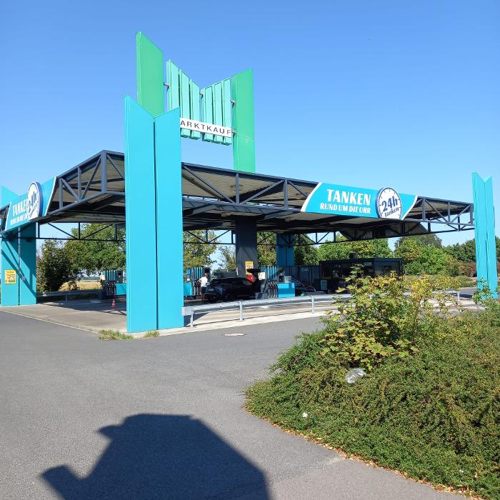 Tankstelle am Marktkauf, Frankenfelder Chaussee in Luckenwalde