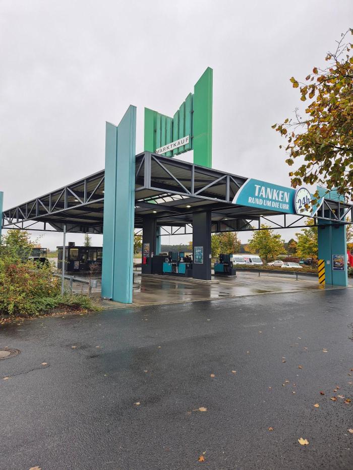 Tankstelle am Marktkauf, Frankenfelder Chaussee in Luckenwalde