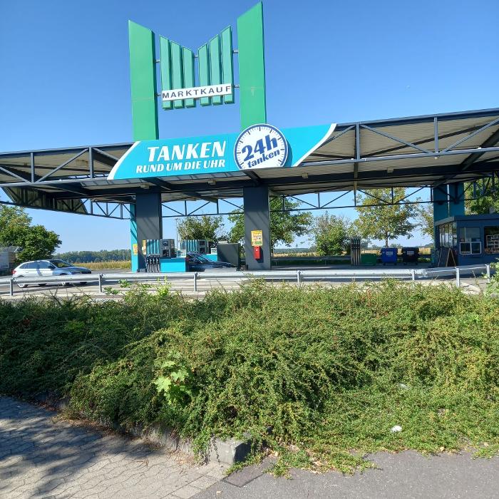 Tankstelle am Marktkauf, Frankenfelder Chaussee in Luckenwalde