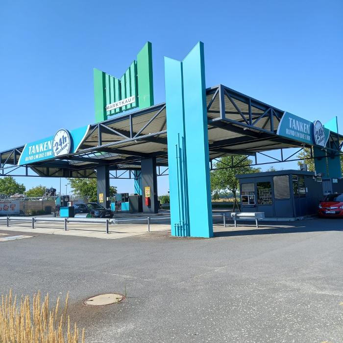 Tankstelle am Marktkauf, Frankenfelder Chaussee in Luckenwalde