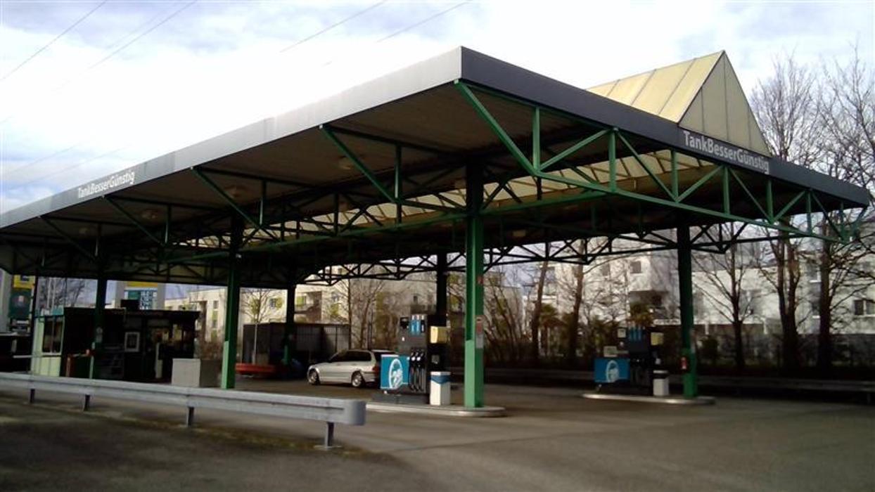 Tankstelle am Marktkauf, Schutterwälder Straße in Offenburg
