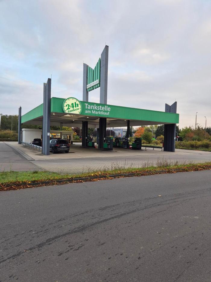 Tankstelle am Marktkauf, Städtelner Straße in Markkleeberg