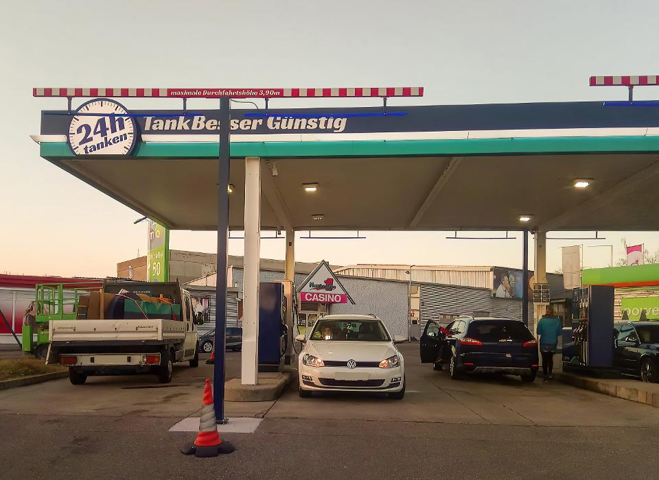 Tankstelle am E-Center, Industriestraße in Waldshut-Tiengen