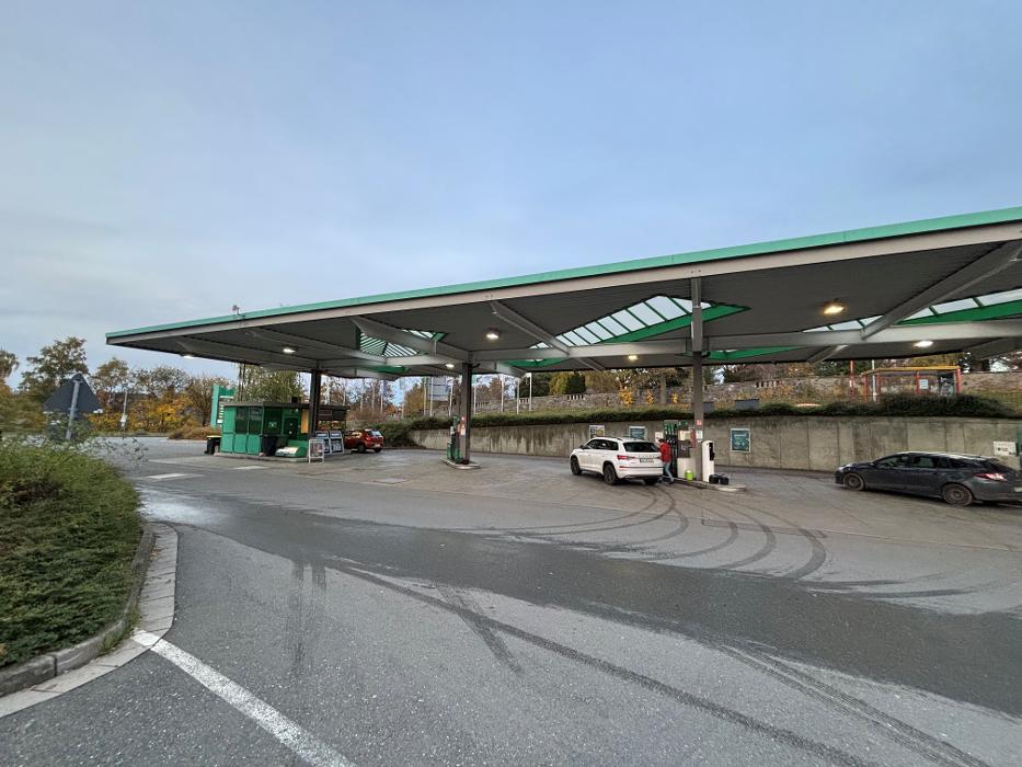 Tankstelle am Marktkauf, Schleizer Straße in Hof