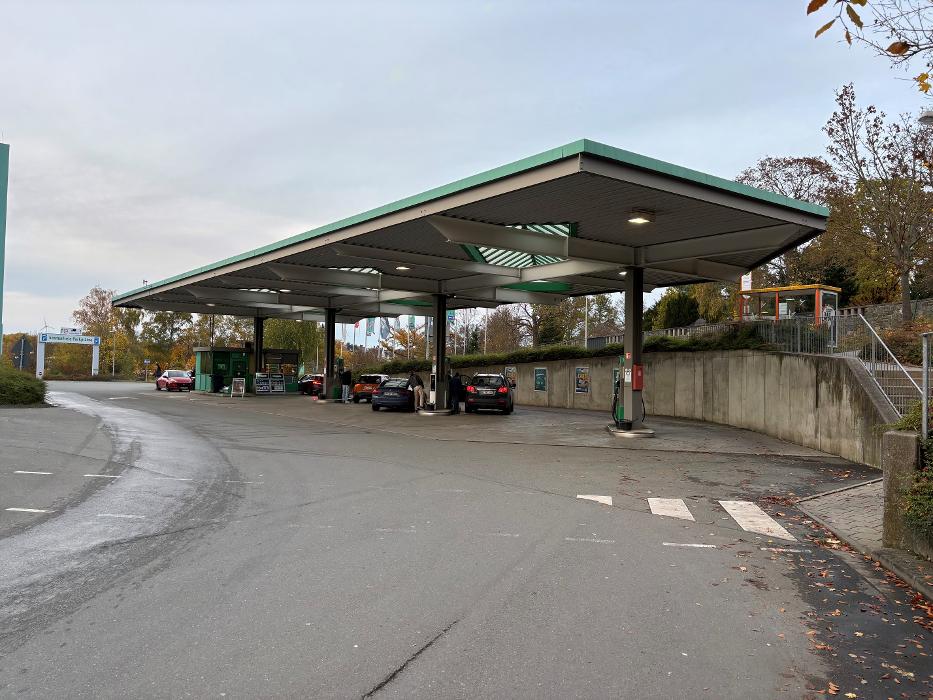 Tankstelle am Marktkauf, Schleizer Straße in Hof