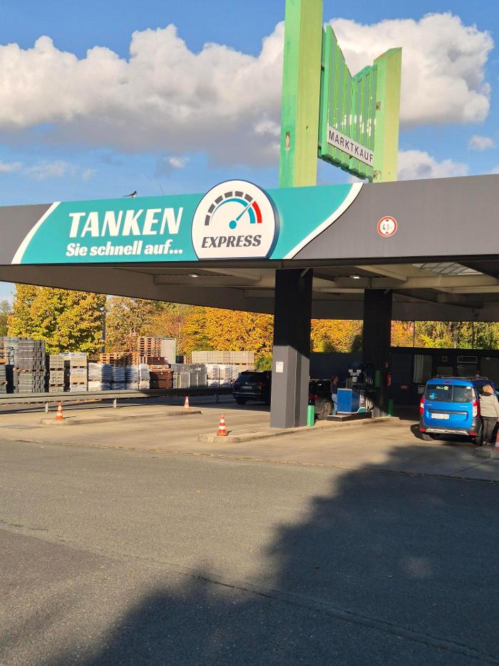 Tankstelle am Marktkauf, Jenaer Straße in Apolda