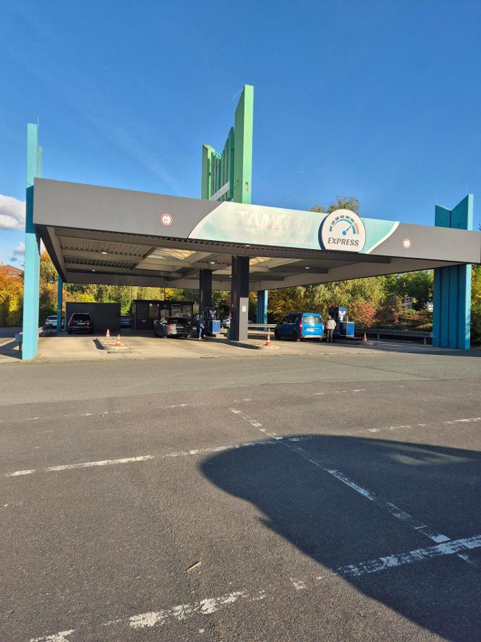 Tankstelle am Marktkauf, Jenaer Straße in Apolda