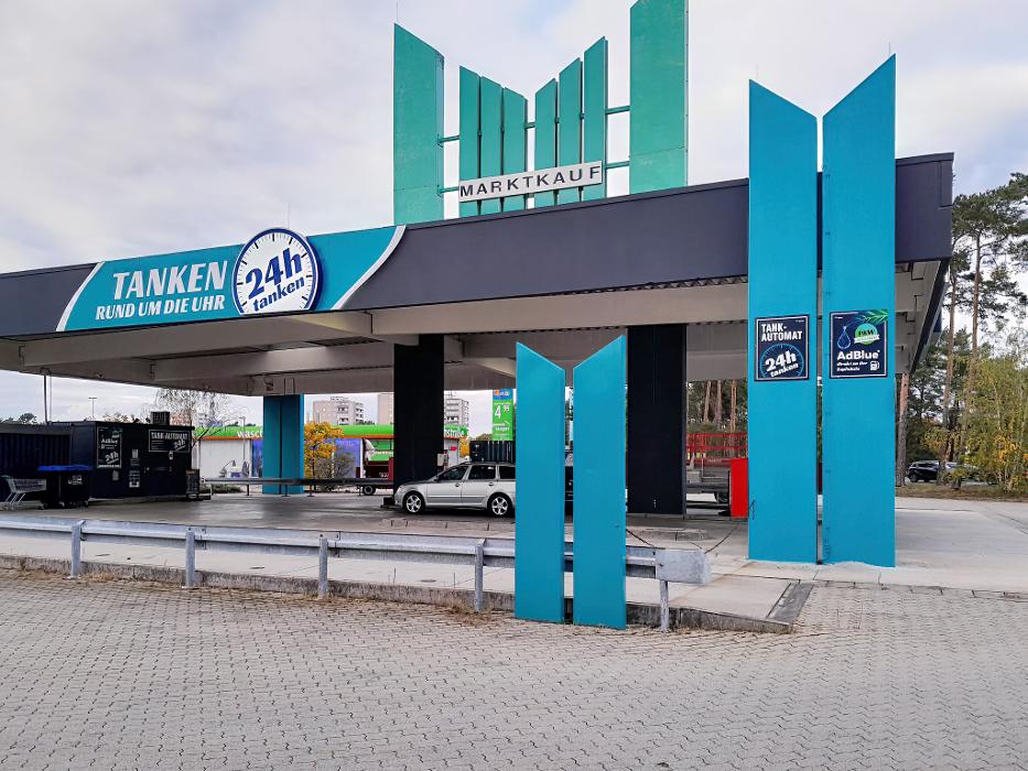 Tankstelle am Marktkauf, Am Wiesengrund in Eisenhüttenstadt