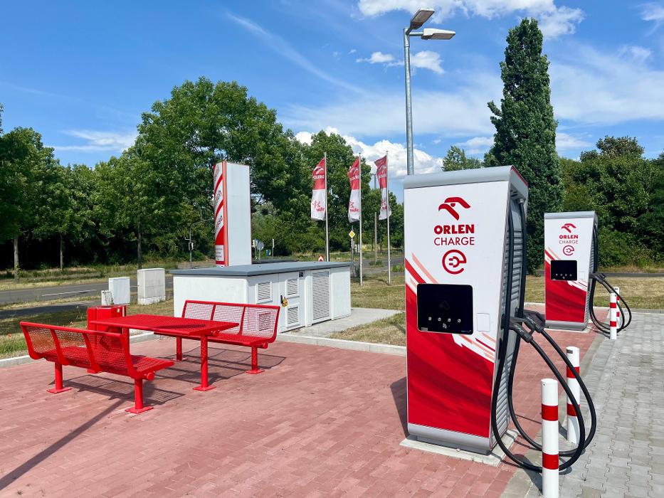 ORLEN CHARGE Ladestation, Permoserstraße in Leipzig