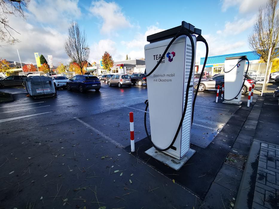 TEAG Mobil-Ladestation, Harleshäuser Straße in Kassel